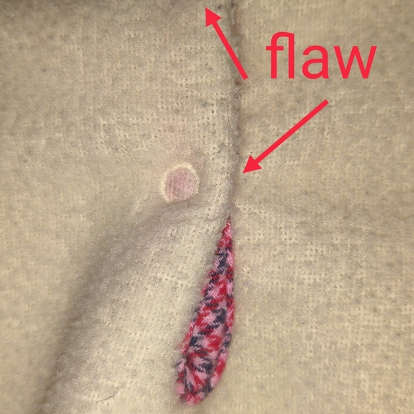 Carter's 2 Pc Baby Overalls. Cream Color Fleece PUPPY 6-9ms - Picture 7 of 11